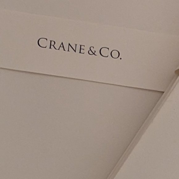 59 Crane & Co. White Envelopes with Solid Blue Lining USA Made - Picture 4 of 5